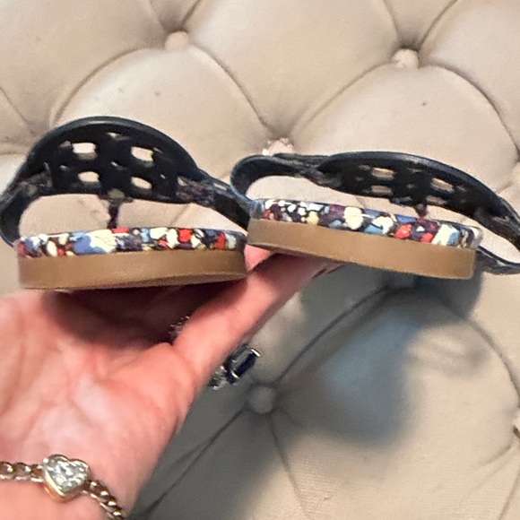 Tory Burch Mosaic Pattern Sandals - Picture 4 of 4